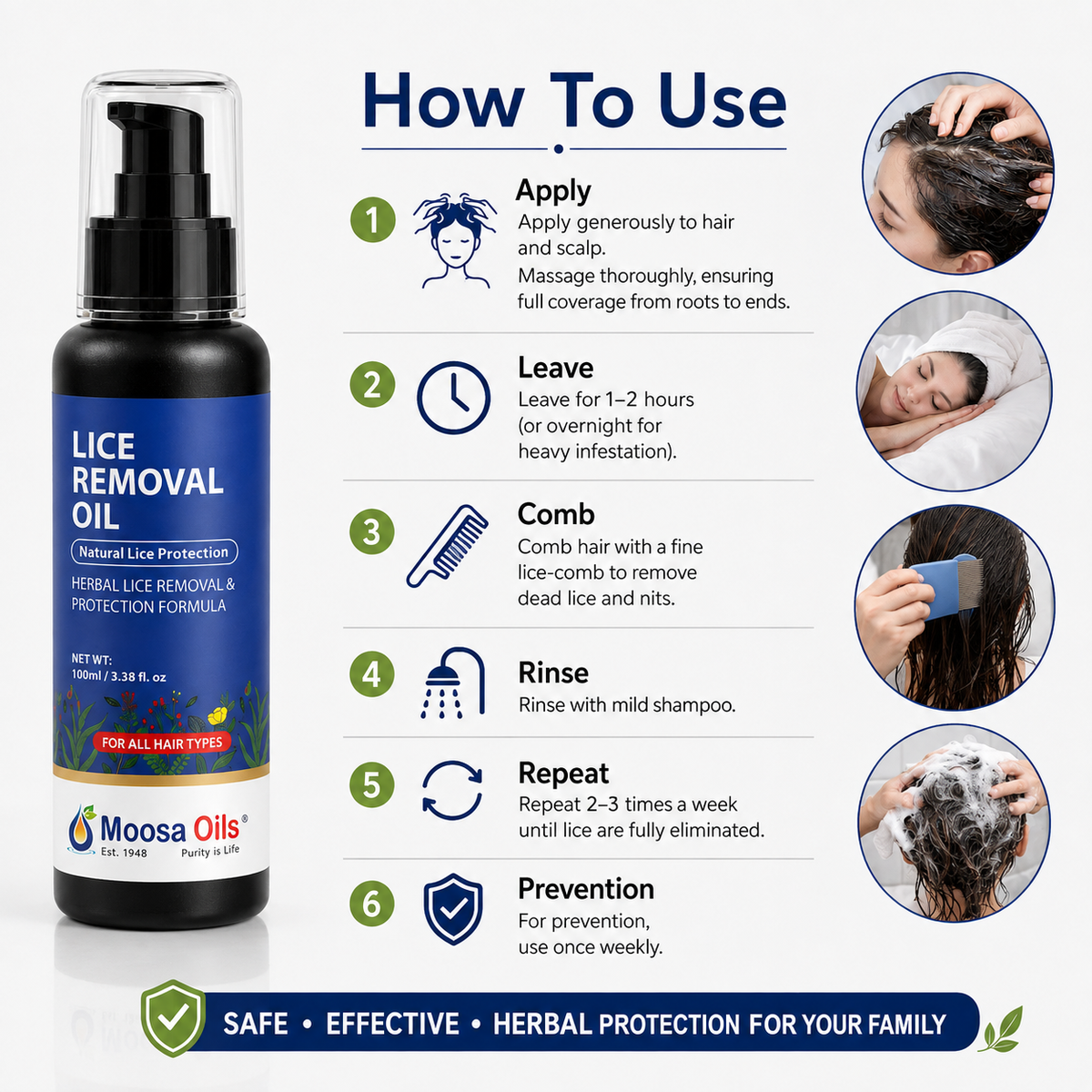 Lice Removal Oil