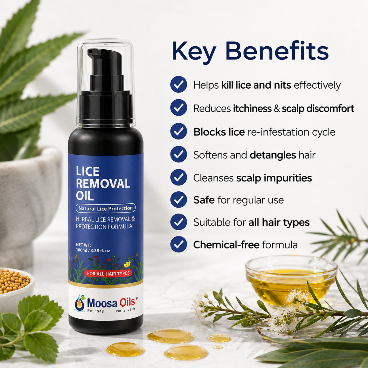Lice Removal Oil
